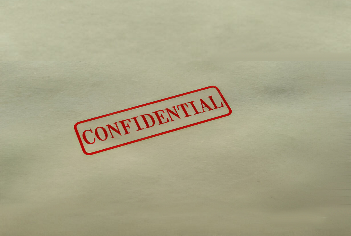 confidential document